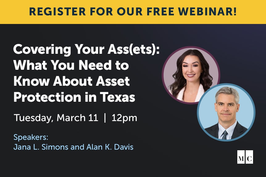 Meadows Collier Webinars