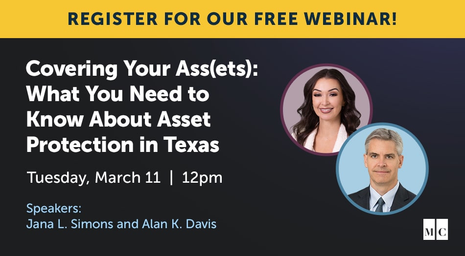 Meadows Collier Webinars