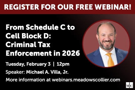 Meadows Collier Webinars